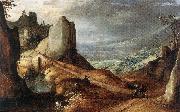 MOMPER, Joos de Tobias' Journey wsg oil painting on canvas